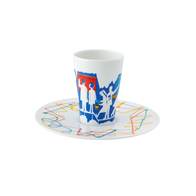 Vista Alegre Escape Goat Espresso cup and saucer I