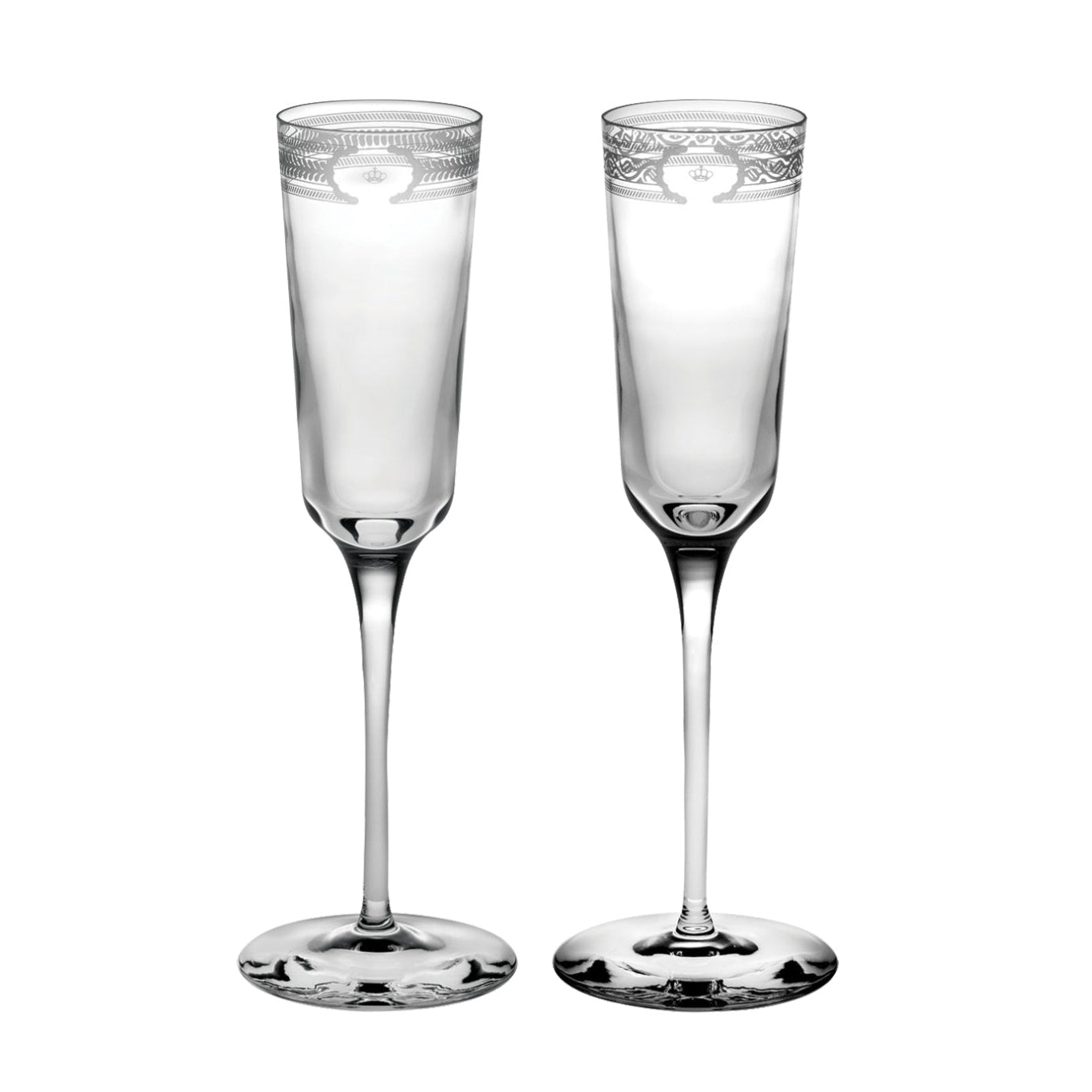 Vista Alegre Ivory Flutes - Set of 2