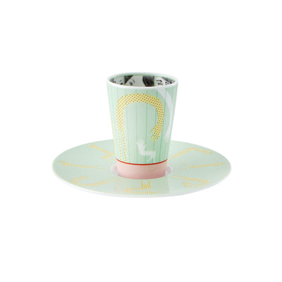 Vista Alegre Escape Goat Espresso cup and saucer III