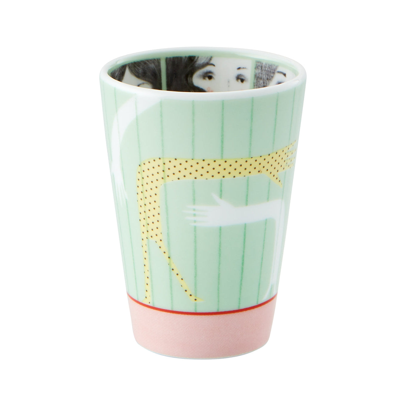 Vista Alegre Escape Goat Espresso cup and saucer III
