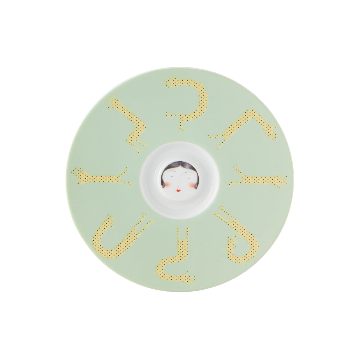 Vista Alegre Escape Goat Espresso cup and saucer III
