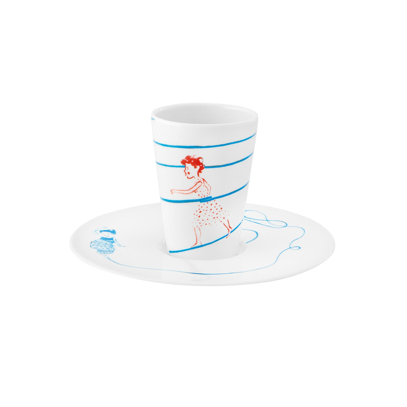 Vista Alegre Escape Goat Espresso cup and saucer V