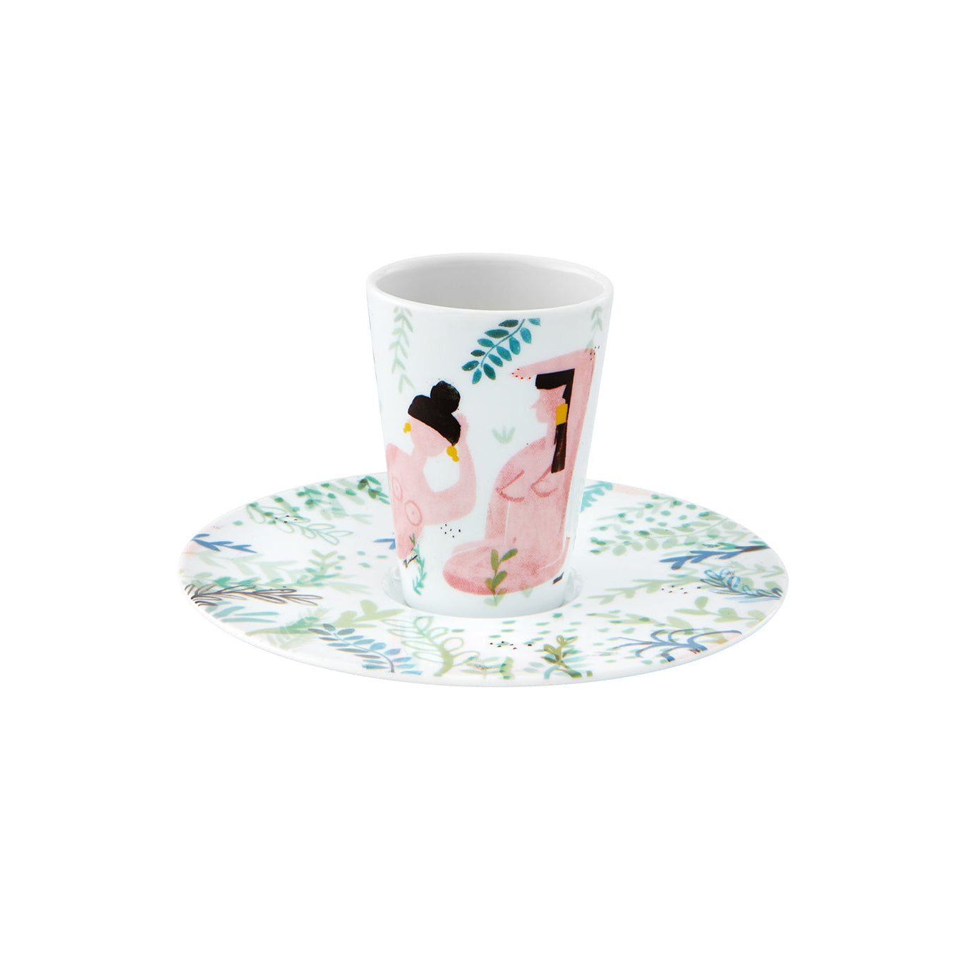 Vista Alegre Escape Goat Espresso cup and saucer VI