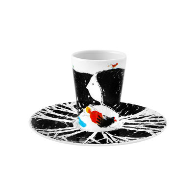 Vista Alegre Escape Goat Espresso cup and saucer VIII