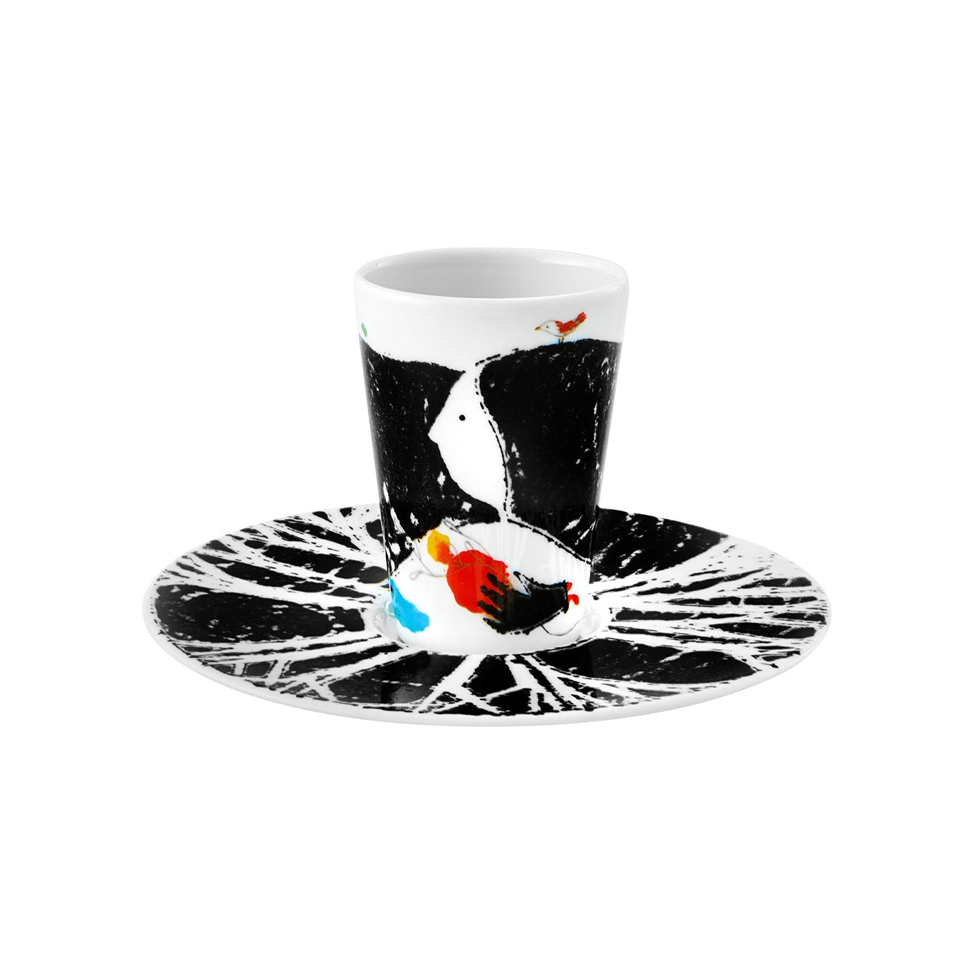 Vista Alegre Escape Goat Espresso cup and saucer VIII
