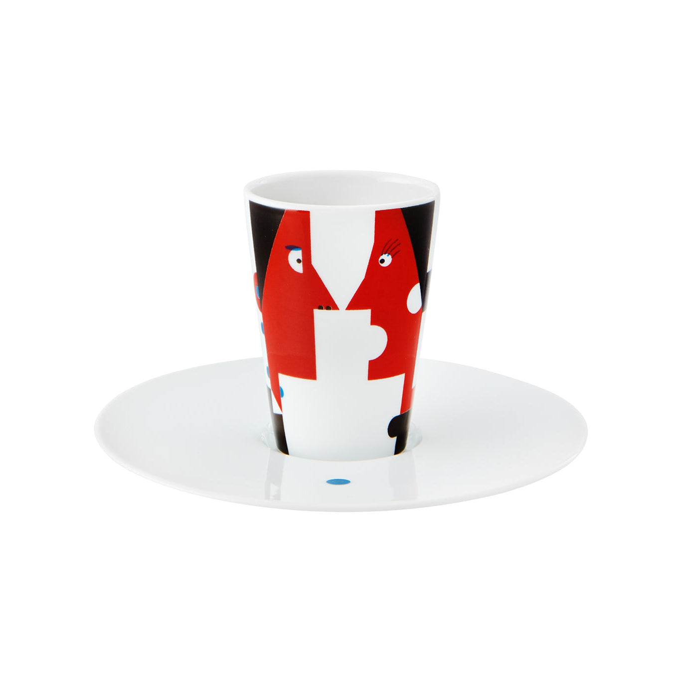 Vista Alegre Escape Goat Espresso cup and saucer X