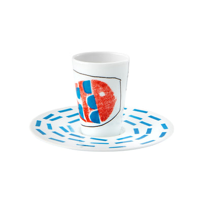 Vista Alegre Escape Goat Espresso cup and saucer XI