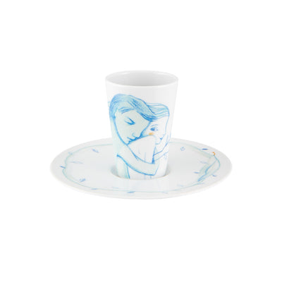 Vista Alegre Escape Goat Espresso cup and saucer XL