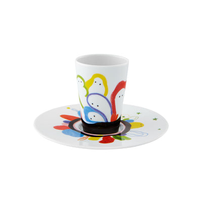Vista Alegre Escape Goat Espresso cup and saucer XLI