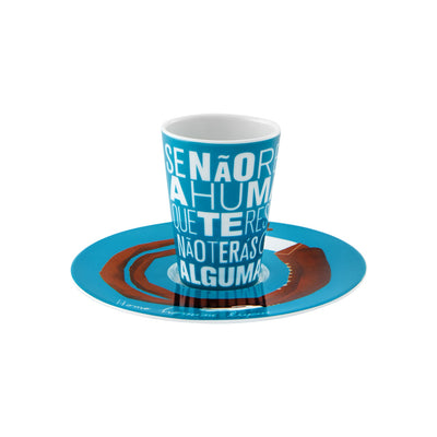 Vista Alegre Escape Goat Espresso cup and saucer XXIX