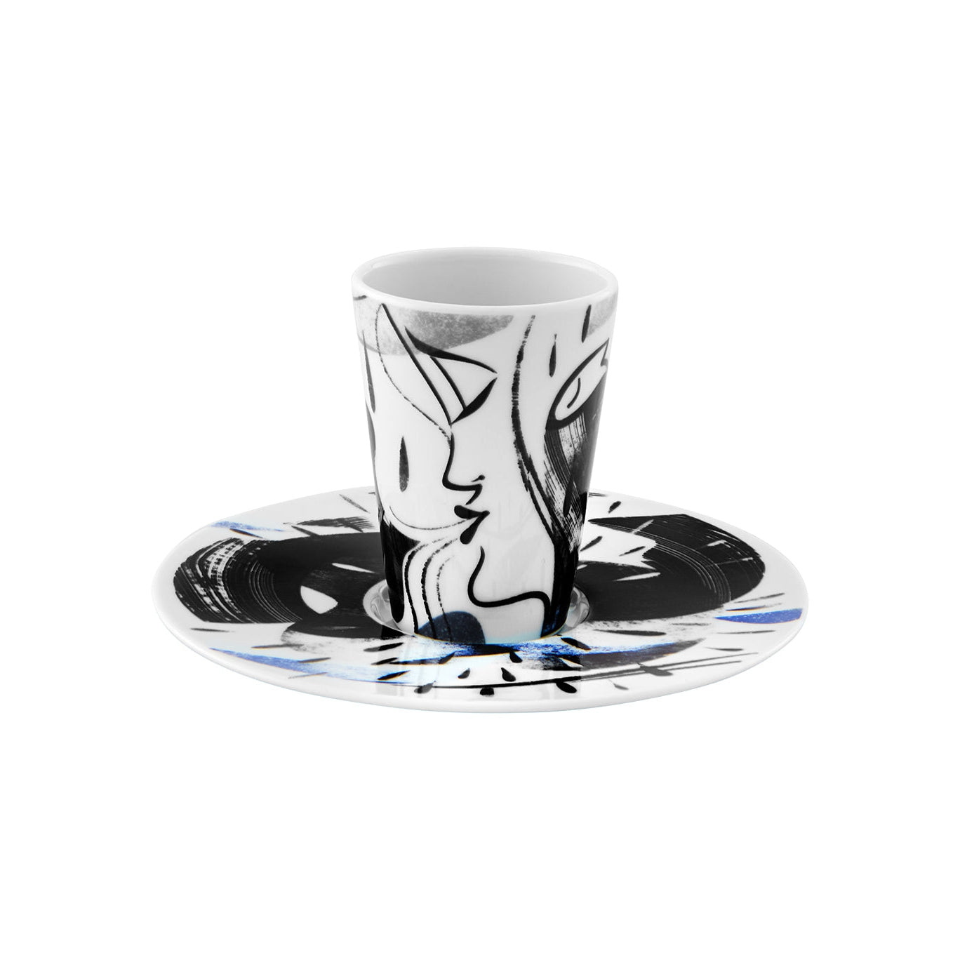 Vista Alegre Escape Goat Espresso cup and saucer XXII