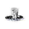 Vista Alegre Escape Goat Espresso cup and saucer XXII