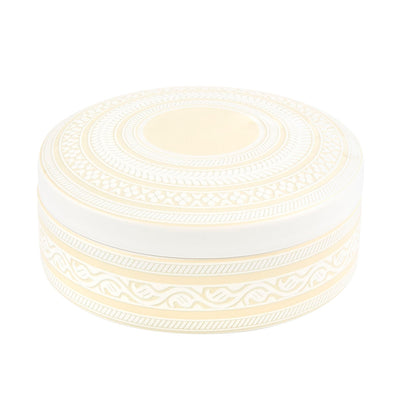 Vista Alegre Ivory Large Round Box