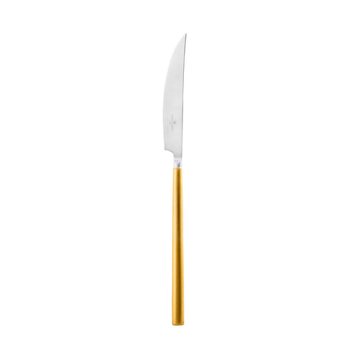 Vista Alegre Domo Handle Matt Gold Meat Serving Knife