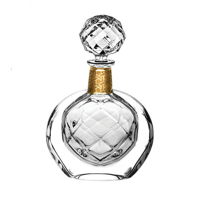 Vista Alegre Dux Bottle with Gold