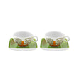 Vista Alegre Alma De Lisboa Tea Cup & Saucer - Set of 2