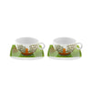 Vista Alegre Alma De Lisboa Tea Cup & Saucer - Set of 2