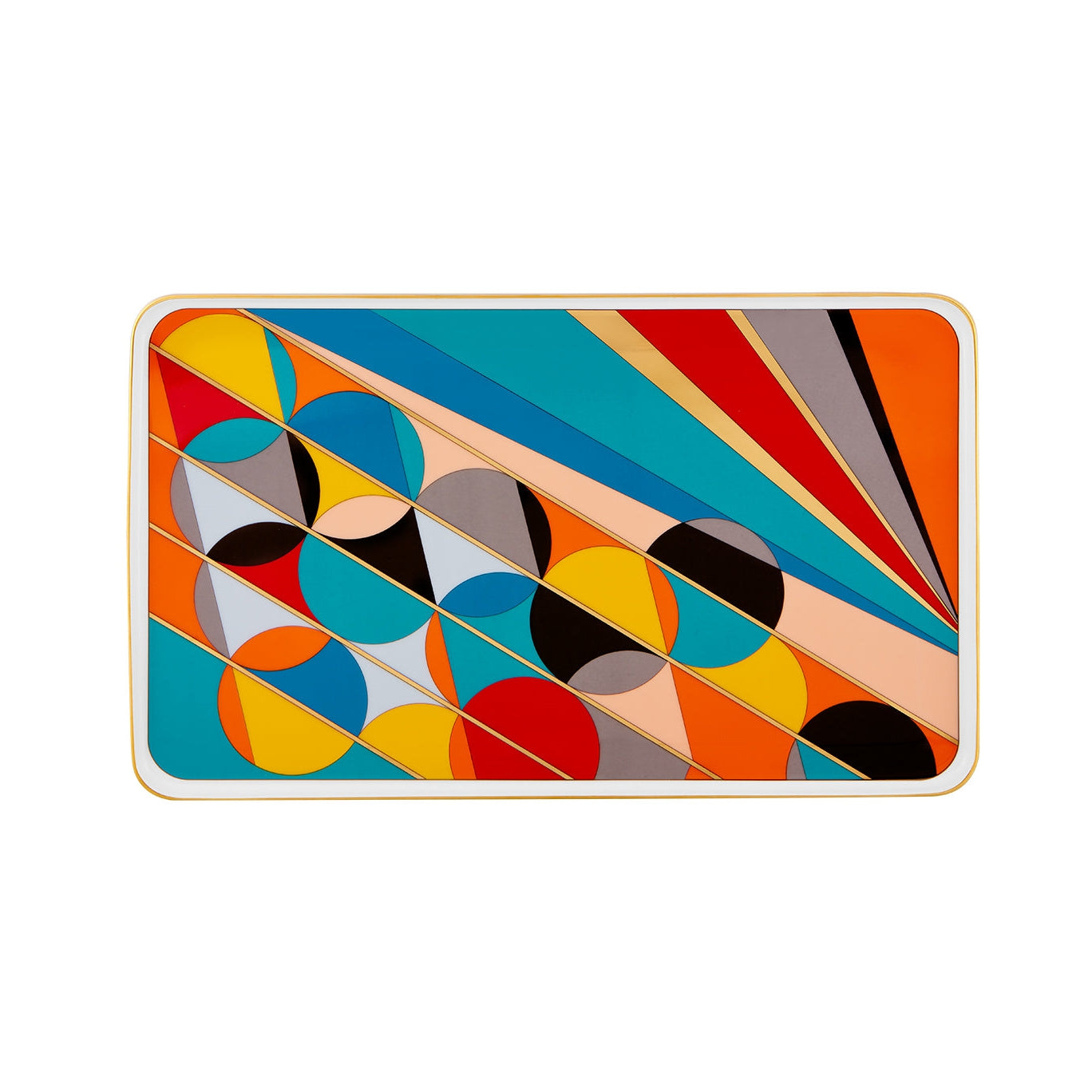 Vista Alegre Futurismo Rectangular Tray