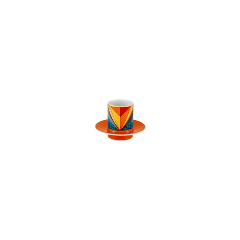 Vista Alegre Futurismo Espresso Cups And Saucers - Set of 4