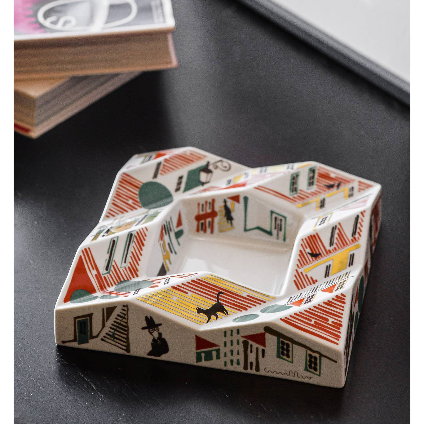 Vista Alegre Pessoa Square Catchall Tray By Andre Carrilho