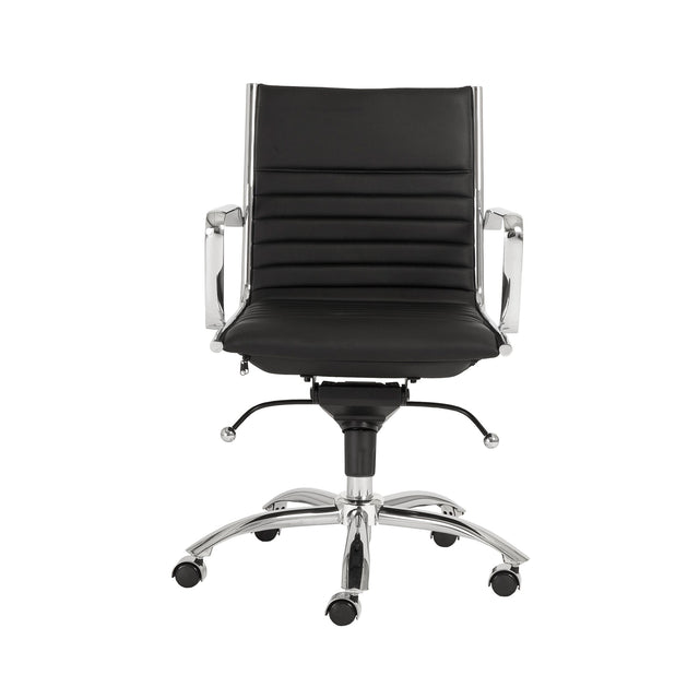 Euro Style Dirk Low Back Office Chair