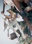 Lladro Pursued Deer Sculpture - Limited Edition