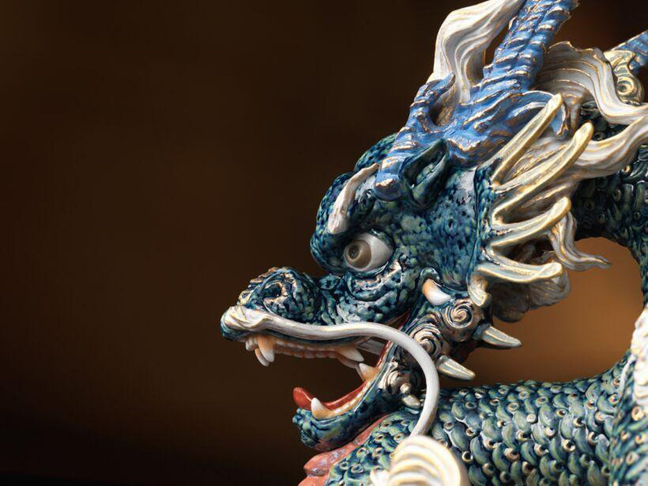 Lladro Great Dragon Sculpture Limited Edition