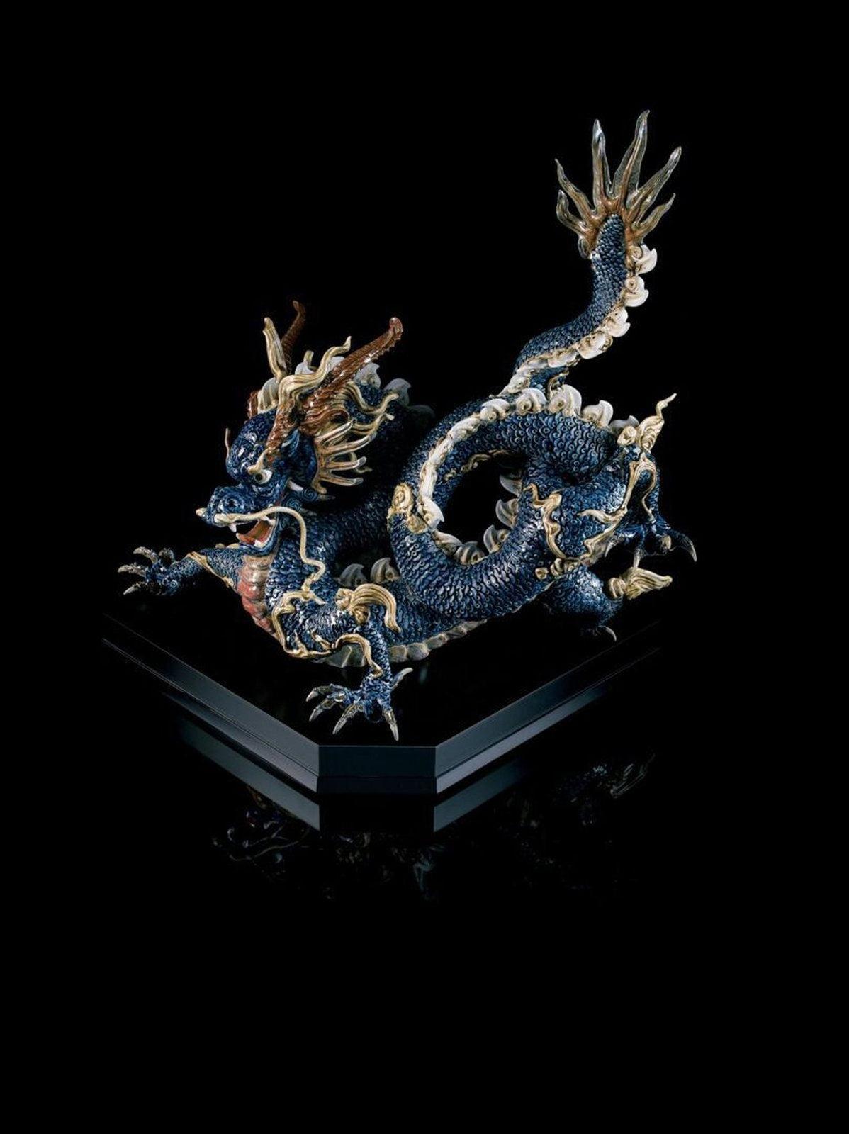 Lladro Great Dragon Sculpture Limited Edition