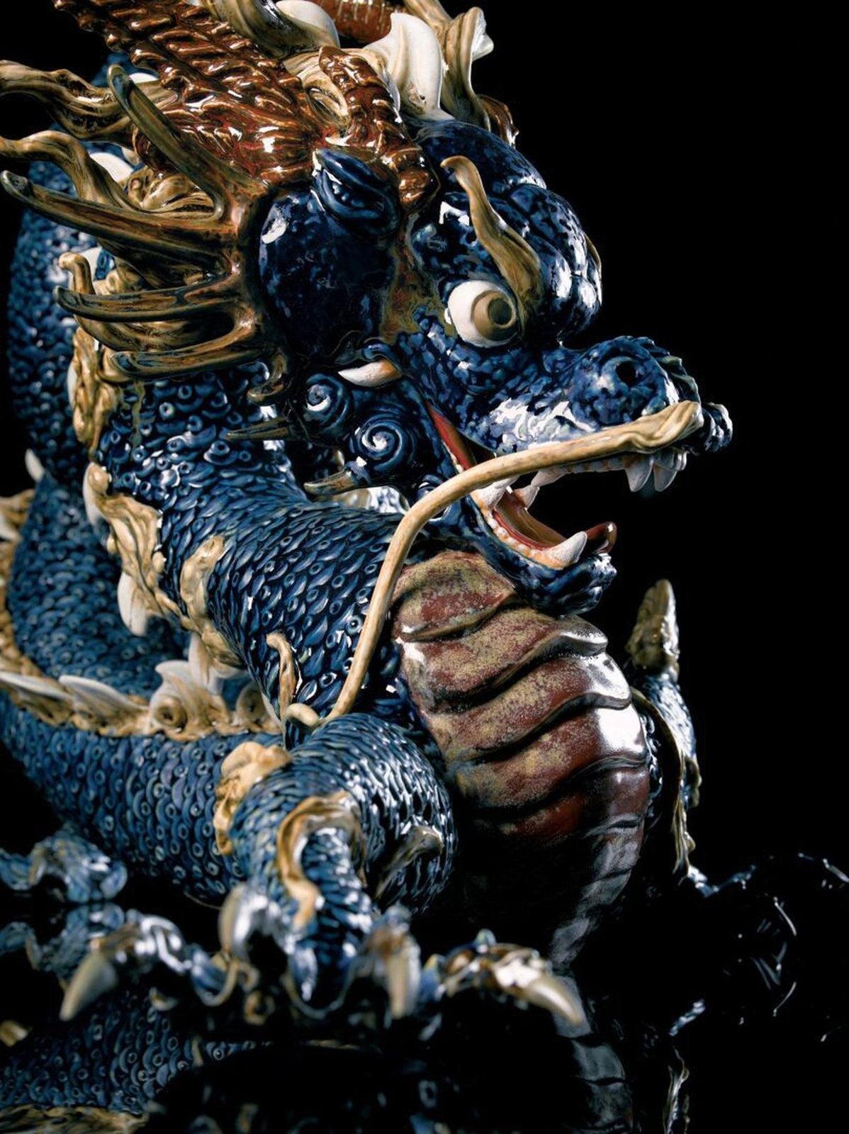 Lladro Great Dragon Sculpture Limited Edition