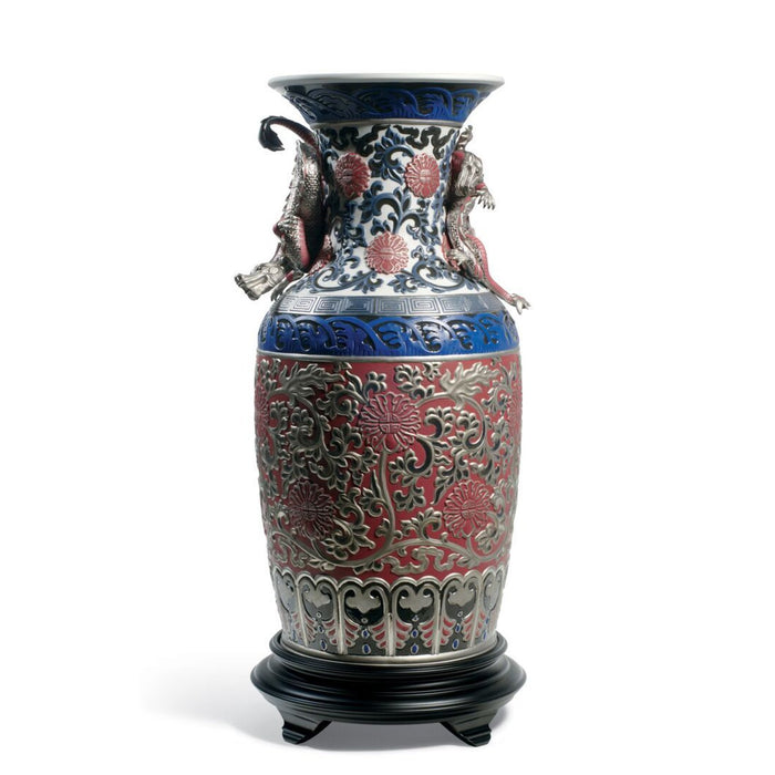 Lladro Oriental Vase Sculpture - Limited Edition