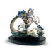 Lladro Saint George and the Dragon Sculpture - Limited Edition