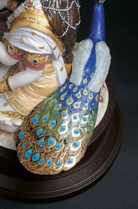 Lladro Saraswati Sculpture - Limited Edition