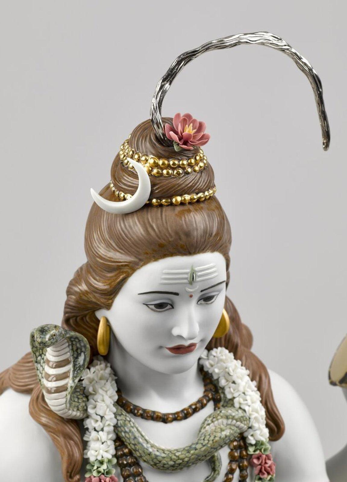 Lladro Lord Shiva Sculpture - Limited Edition
