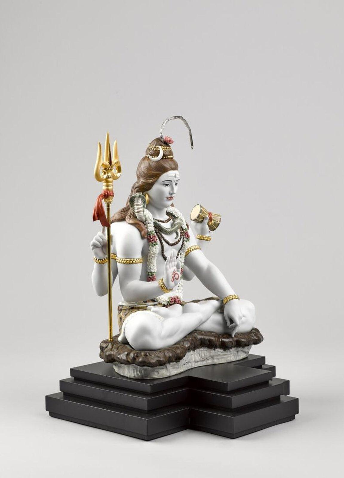 Lladro Lord Shiva Sculpture - Limited Edition