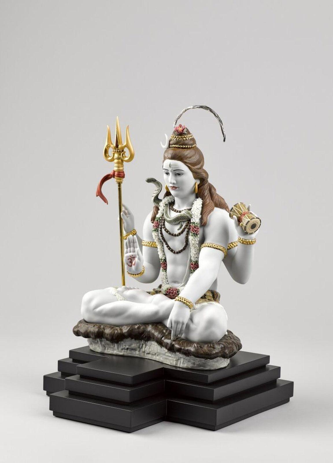 Lladro Lord Shiva Sculpture - Limited Edition