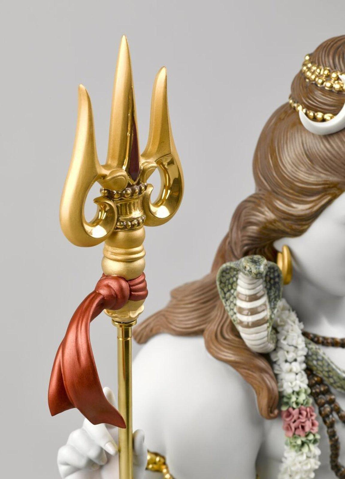 Lladro Lord Shiva Sculpture - Limited Edition