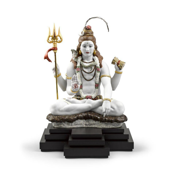 Lladro Lord Shiva Sculpture - Limited Edition