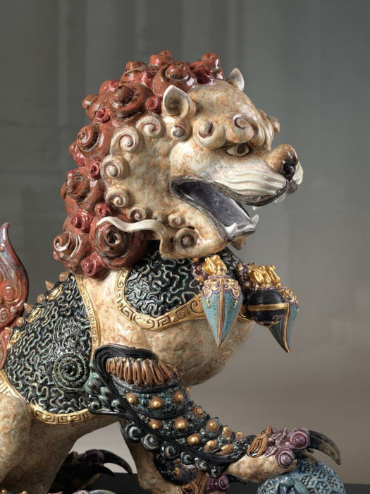 Lladro Guardian Lion Sculpture Limited Edition