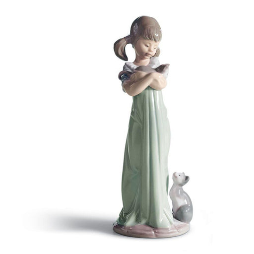 Lladro Don't Forget Me Girl Figurine