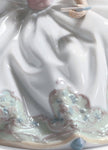 Lladro At The Ball Woman Figurine