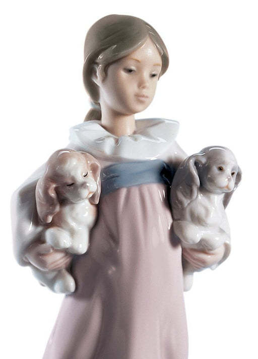 Lladro Arms Full of Love Girl Figurine