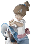Lladro An Elegant Touch Girl Figurine