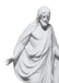 Lladro Christ Figurine Left/ Right