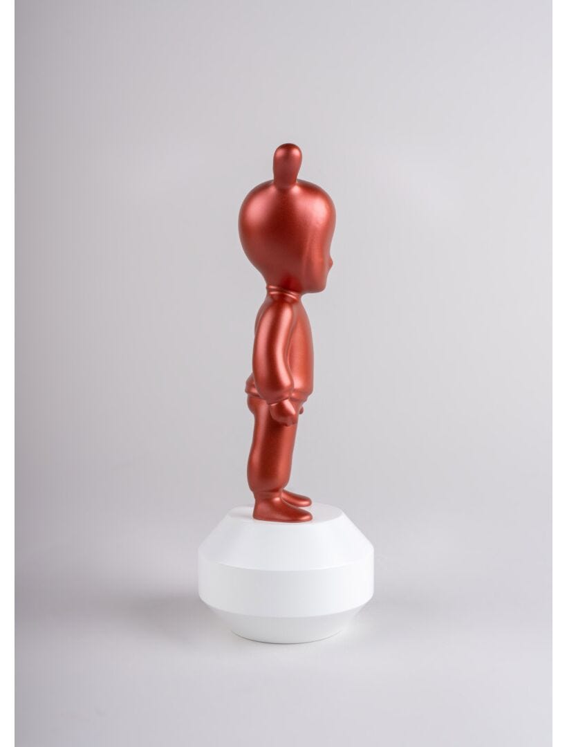 Lladro The Metallic Red Guest