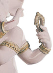 Lladro Bansuri Ganesha Figurine