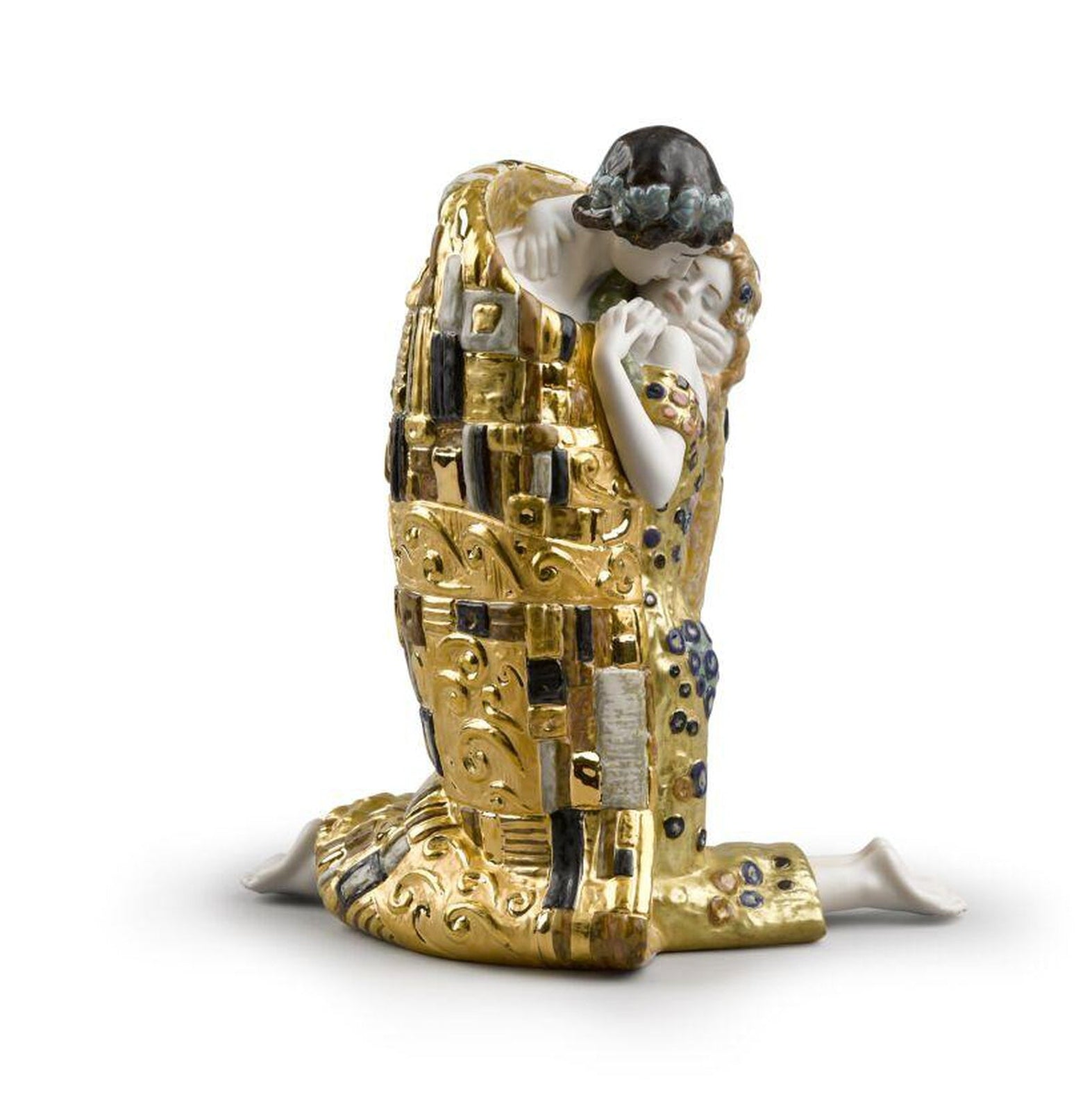Lladro The Kiss Couple Sculpture