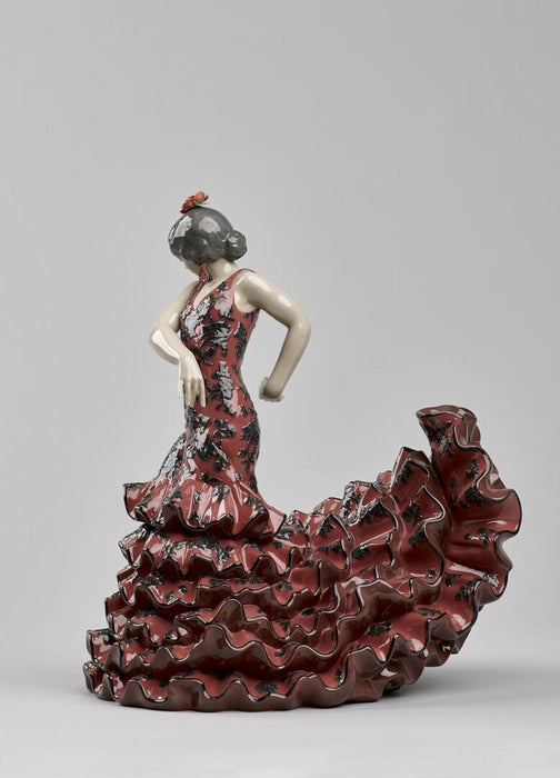 Lladro Flamenco Flair Woman Sculpture