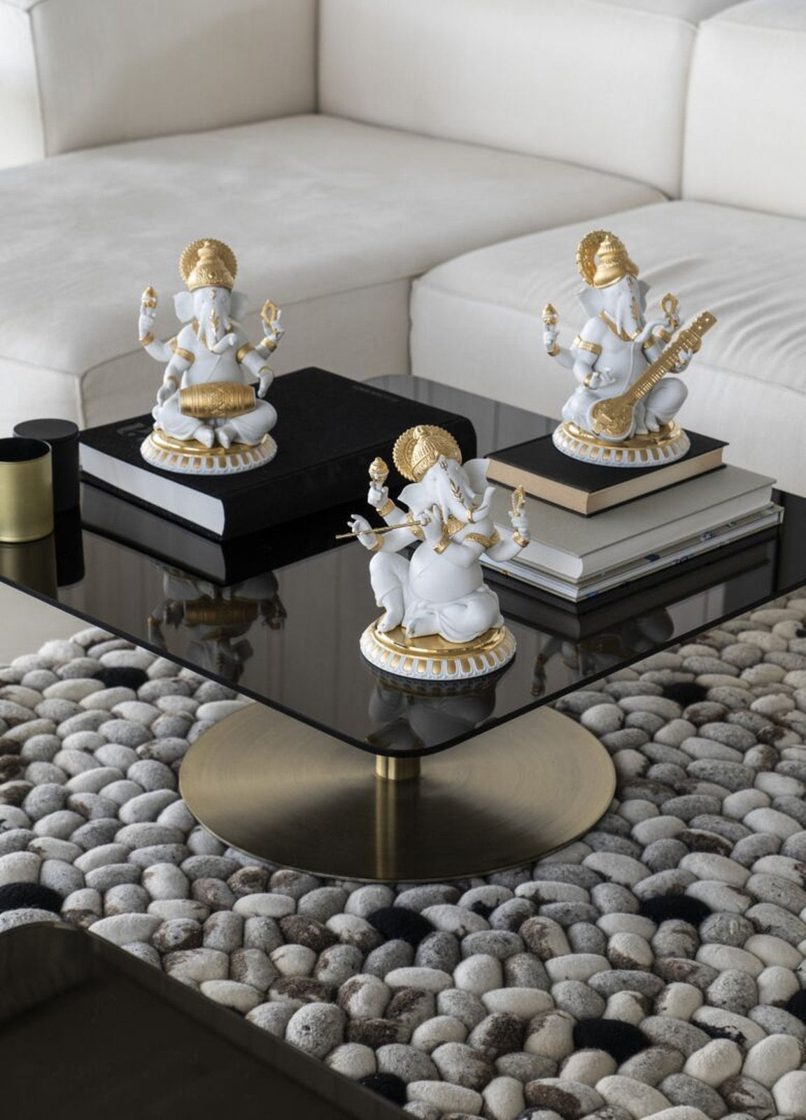 Lladro Veena Ganesha Figurine
