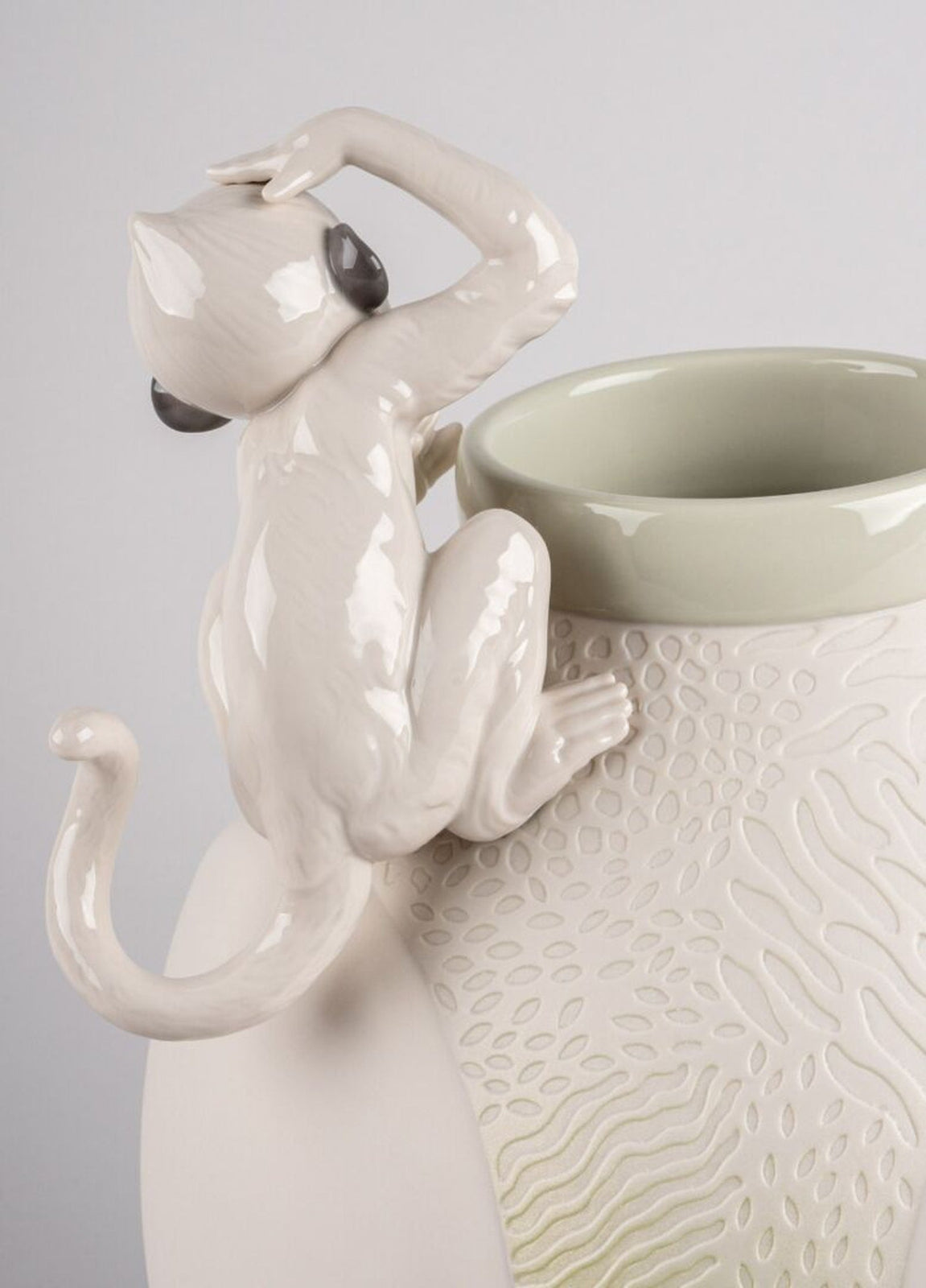 Lladro Monkey vase