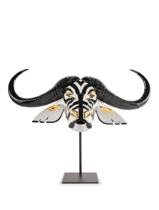 Lladro Buffalo Mask